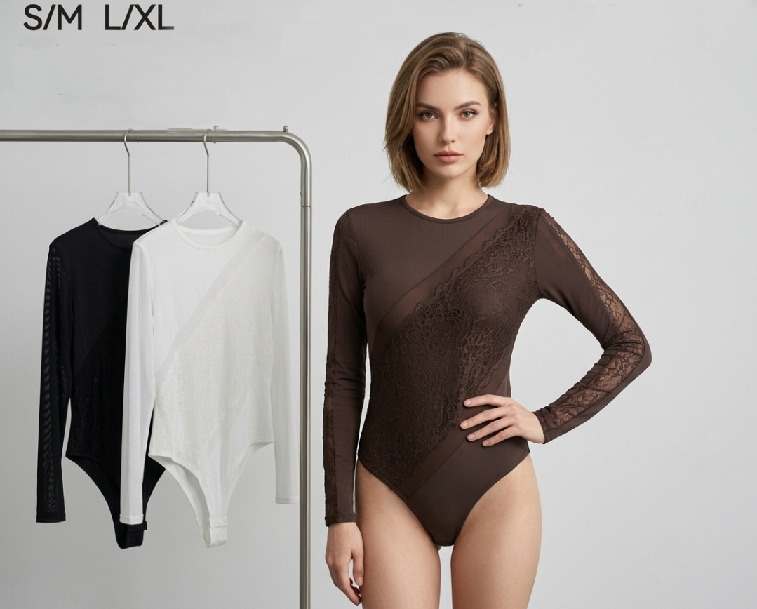 Body with lace detail
